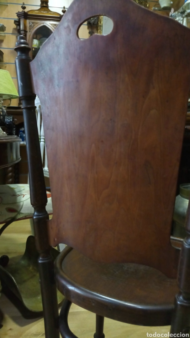 Antig&uuml;edades: Tres sillas estilo Thonet - Foto 7