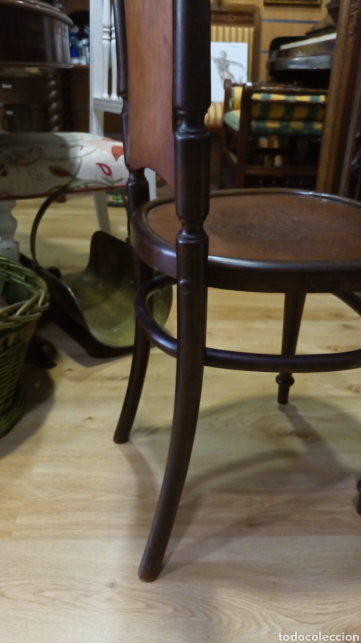 Antig&uuml;edades: Tres sillas estilo Thonet - Foto 8