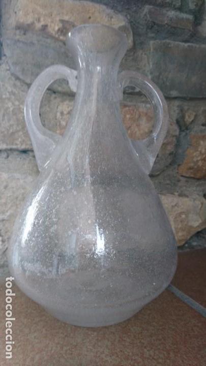 Antig&uuml;edades: Jarra cristal con dos asas. - Foto 2