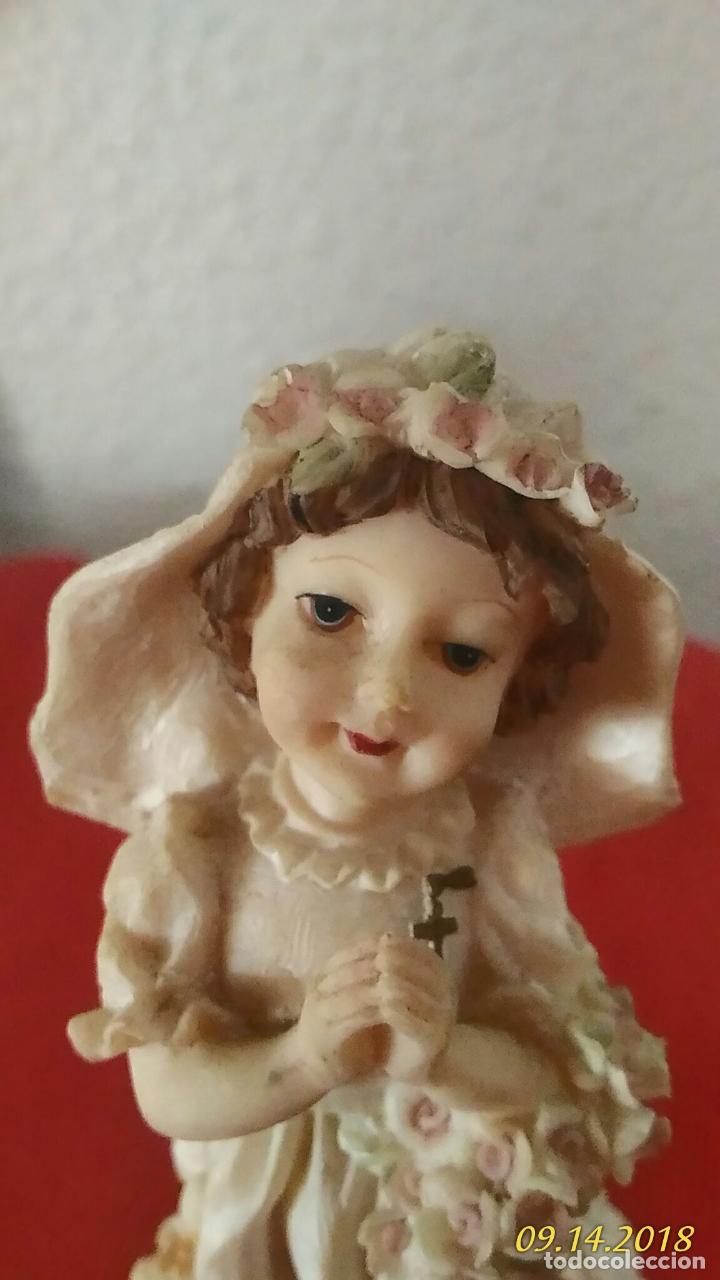 Antig&uuml;edades: FIGURA PRIMERA COMUNION - Foto 4