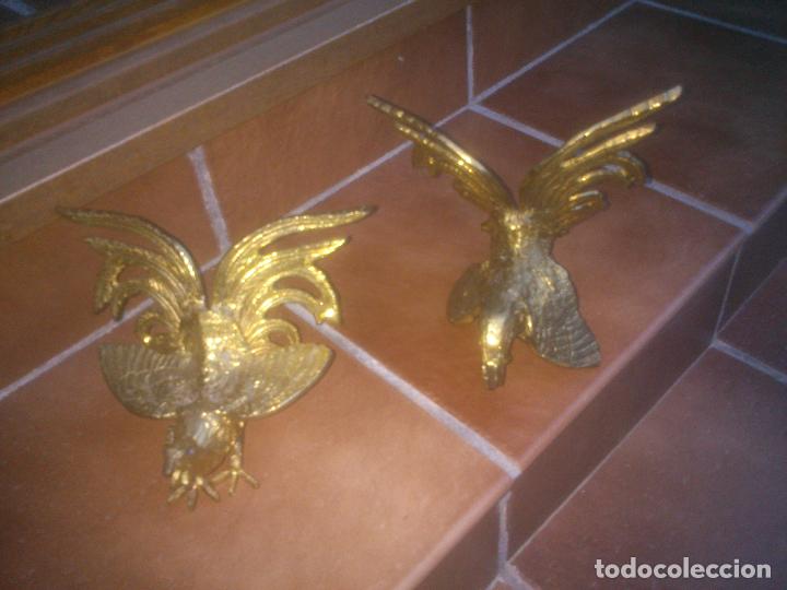 Antig&uuml;edades: BRONCE ANTIGUO GALLO,GALLINA - Foto 2