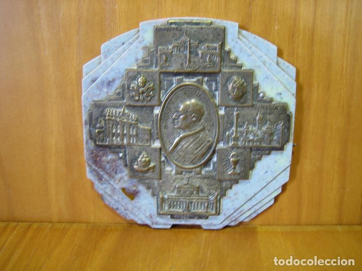 Antig&uuml;edades: Medalla religiosa del Papa - Foto 2