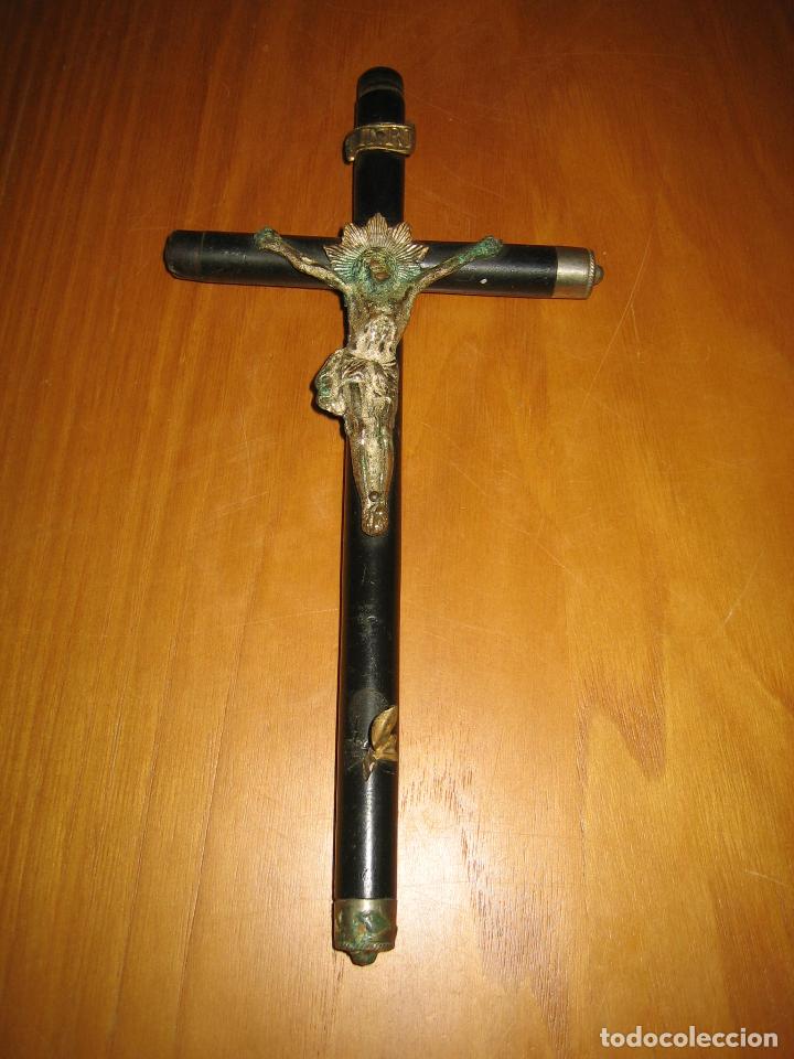 Antig&uuml;edades: Crucifijo - Foto 3