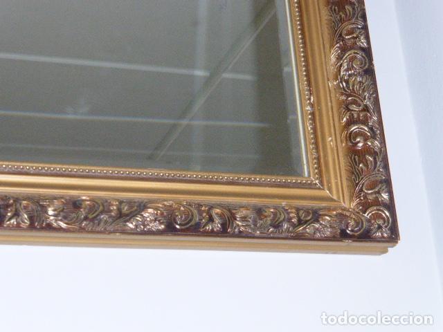 Antig&uuml;edades: ESPEJO CON MARCO DORADO BARROCO. - Foto 2