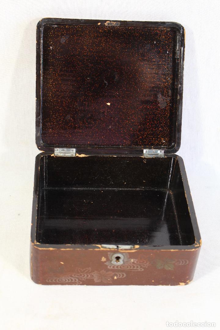 Antig&uuml;edades: caja antigua de madera - Foto 3