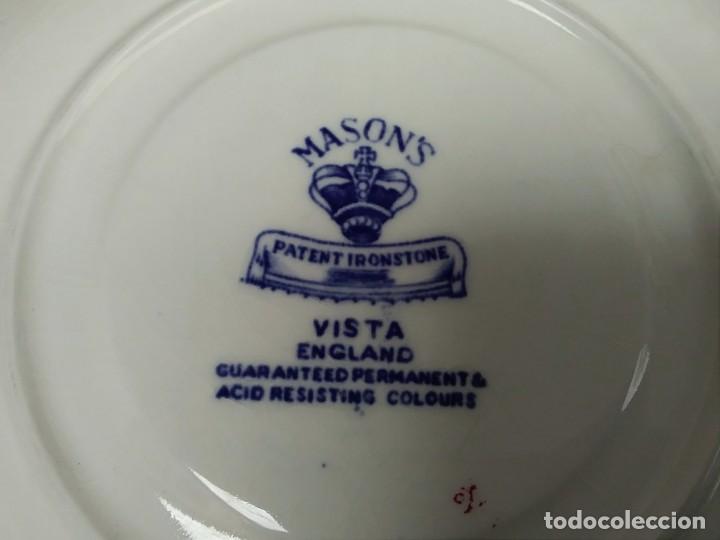 Antig&uuml;edades: Plato antiguo ingl&eacute;s ( MANSONS) 15cm - Foto 3