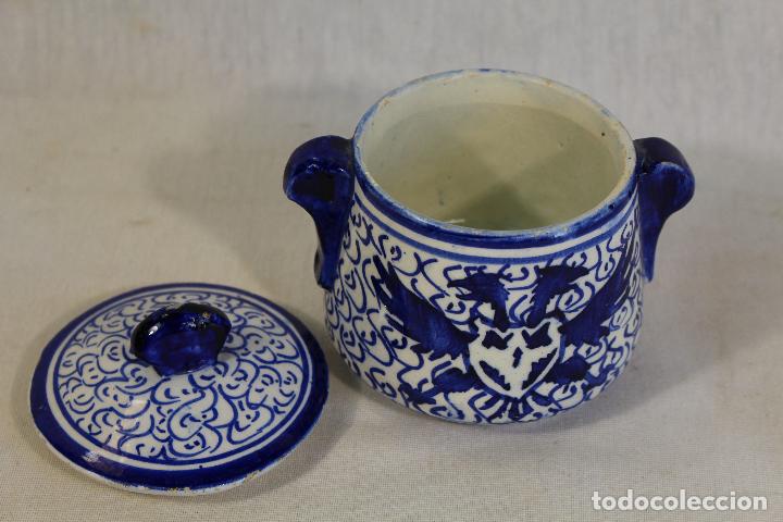 Antig&uuml;edades: azucarero AZUL MANISES - Foto 2