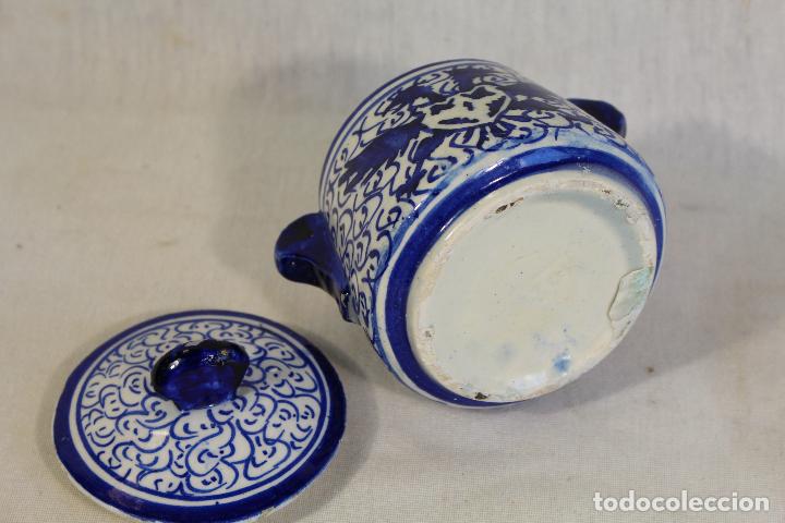 Antig&uuml;edades: azucarero AZUL MANISES - Foto 3