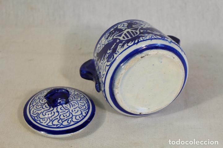 Antig&uuml;edades: azucarero AZUL MANISES - Foto 2