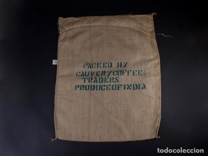 Antig&uuml;edades: CAFE DE INDIA UNWASHED. SACO DE ARPILLERA - Foto 1
