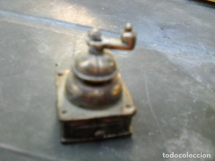 Antig&uuml;edades: miniatura ba&ntilde;o de plata - Molinillo de caf&eacute; - Foto 2
