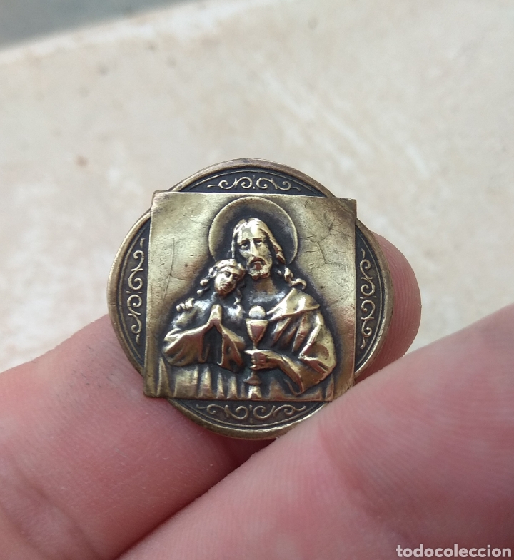 Antiguidades: Plaquita Religiosa