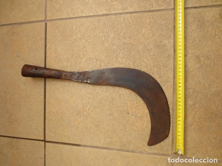 Antig&uuml;edades: ANTIGUA HOZ PARA DESBASTAR - 47cm - CON MARCA. - Foto 3