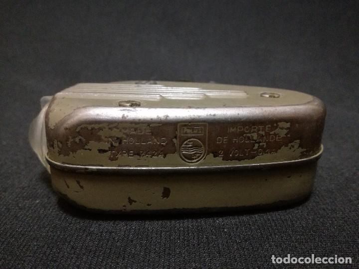 Antig&uuml;edades: LINTERNA A DINAMO MANUAL - PHILIPS TYPE 7424 - Foto 5