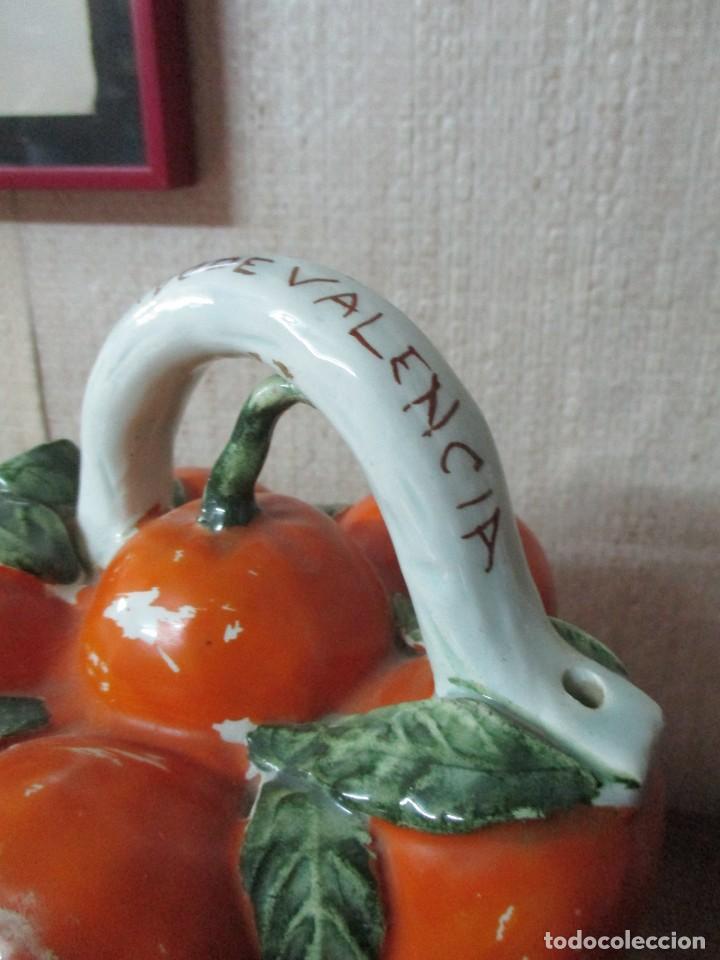 Antig&uuml;edades: c&aacute;ntaro , botijo con frutas de manises - Foto 3