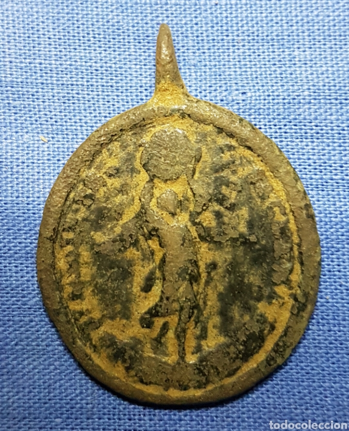 Antig&uuml;edades: Antigua medalla inmaculada - Foto 1