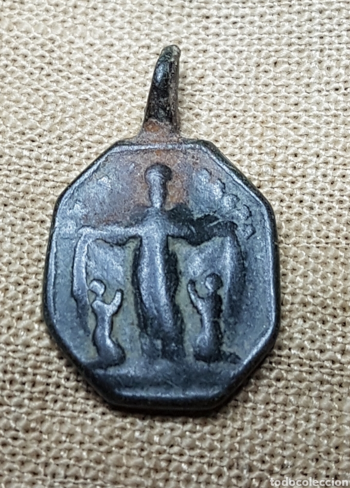 Antig&uuml;edades: Antigua medalla San Francisco - Foto 2