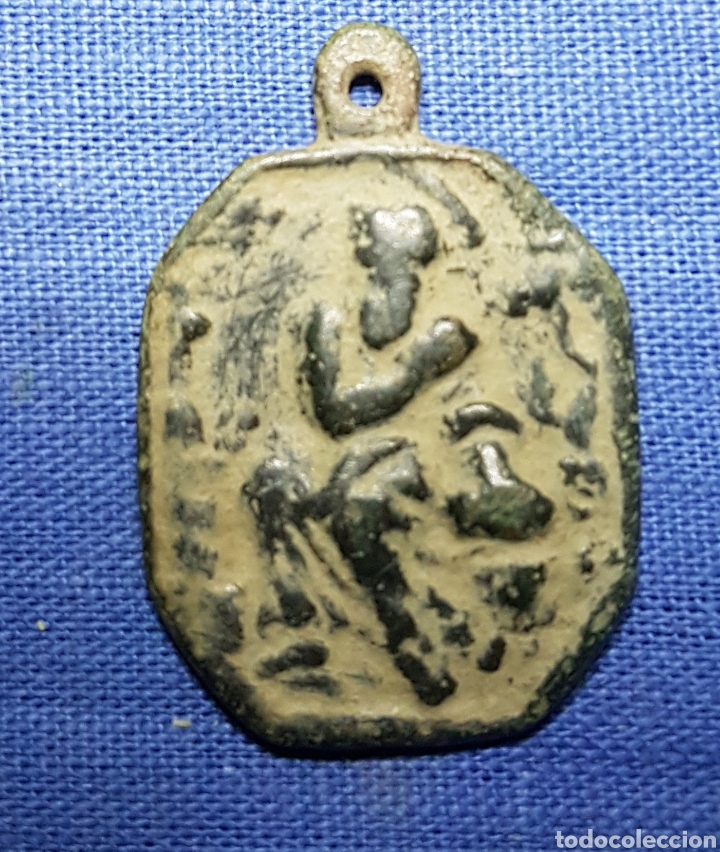 Antig&uuml;edades: Antigua medalla Guadalupe - Foto 2