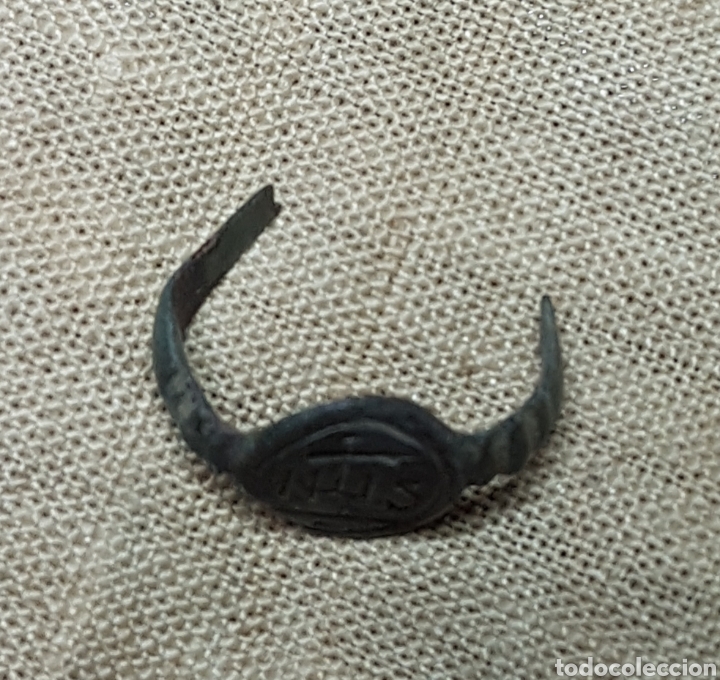 Antig&uuml;edades: Raro Antiguo anillo IHS - Foto 2