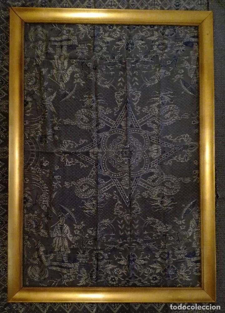 Antiguidades: GRANDE MARCO DORADO - MOLDURA PAN DE ORO - SIGLO XX -146 x 98 cm.interior