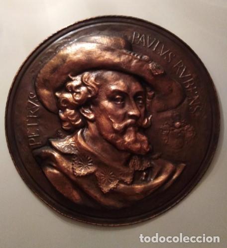 Antig&uuml;edades: Relieve de cobre de gran tama&ntilde;o - Foto 1