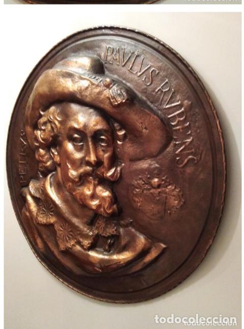 Antig&uuml;edades: Relieve de cobre de gran tama&ntilde;o - Foto 3