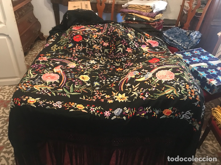 Antig&uuml;edades: Manton de Manila - Foto 3