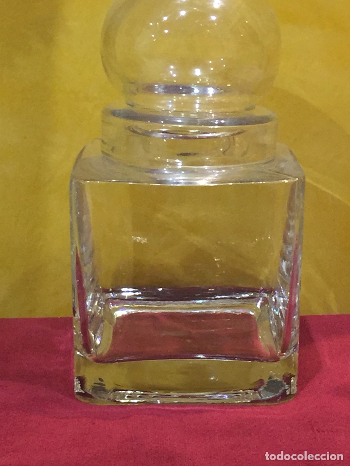 Antiquit&auml;ten: Botell&oacute;n de cristal muy pesado