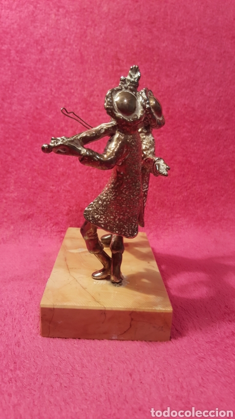 Antig&uuml;edades: VIOLINISTA Y BAILARIN DE PLATA - Foto 10