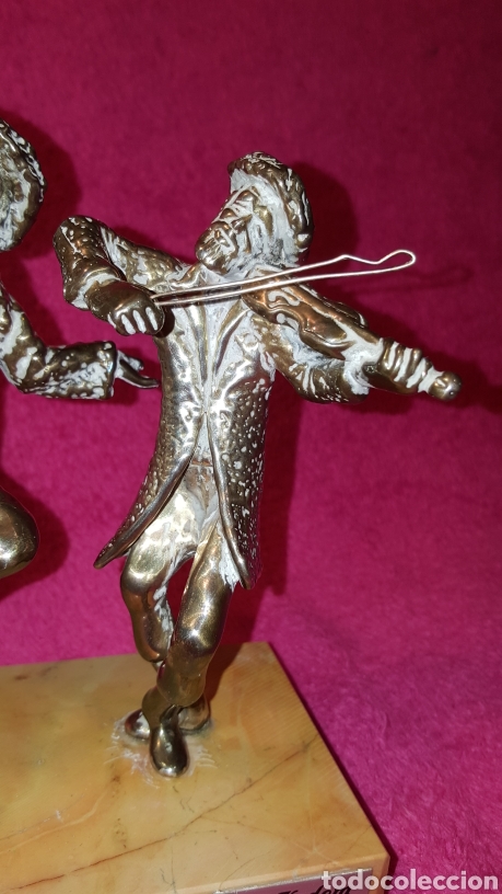 Antig&uuml;edades: VIOLINISTA Y BAILARIN DE PLATA - Foto 14