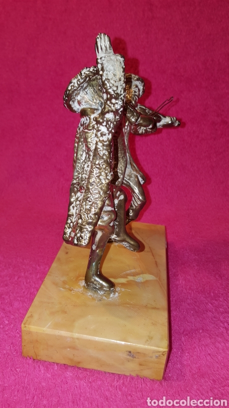 Antig&uuml;edades: VIOLINISTA Y BAILARIN DE PLATA - Foto 15