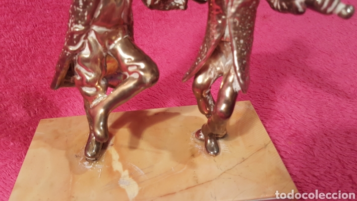 Antig&uuml;edades: VIOLINISTA Y BAILARIN DE PLATA - Foto 25