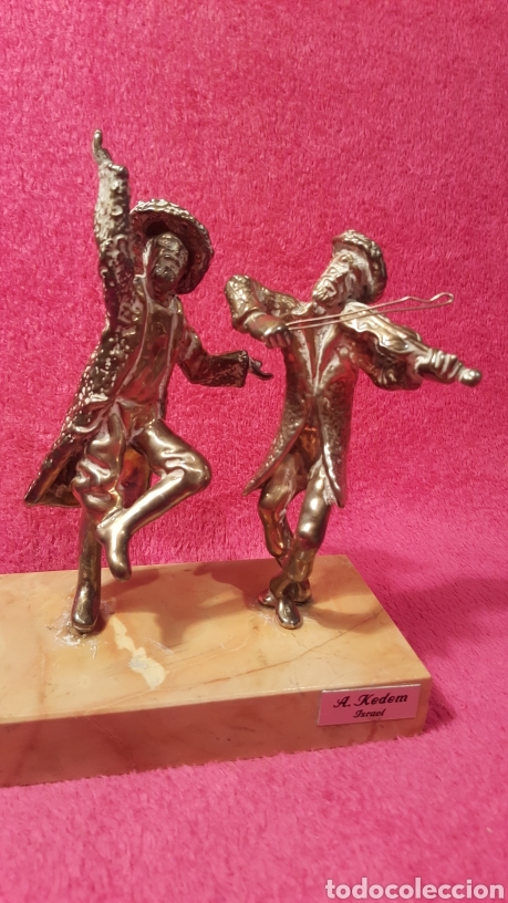 Antig&uuml;edades: VIOLINISTA Y BAILARIN DE PLATA - Foto 29