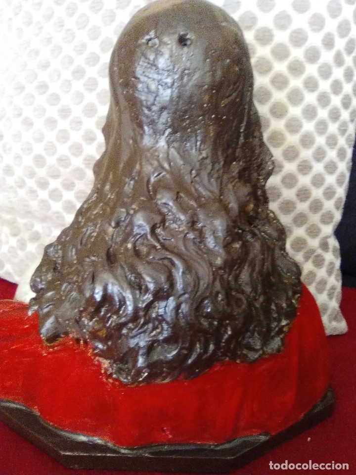Antig&uuml;edades: ANTIGUO SAGRADO CORAZ&Oacute;N DE JES&Uacute;S - Foto 4