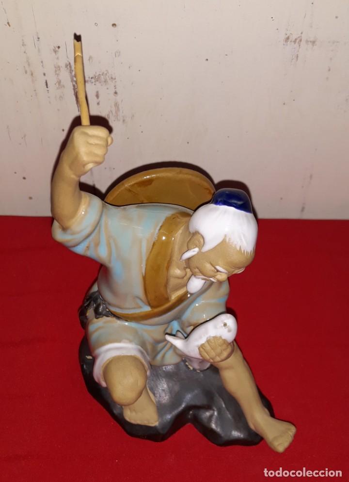 Antig&uuml;edades: FIGURA CHINA WANJIANG - Foto 2