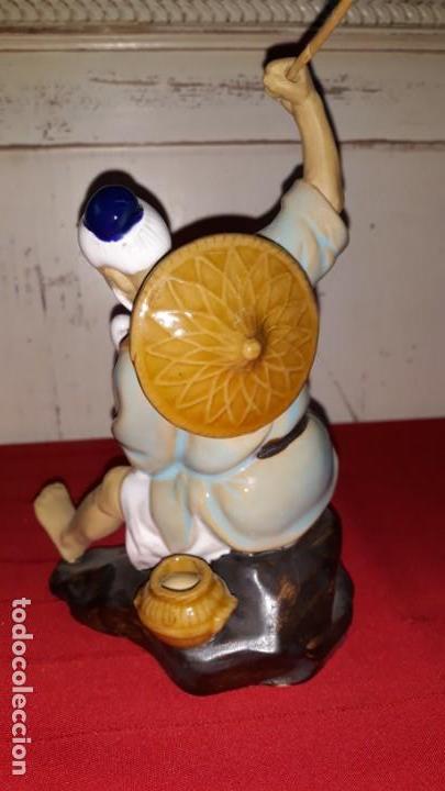 Antig&uuml;edades: FIGURA CHINA WANJIANG - Foto 4