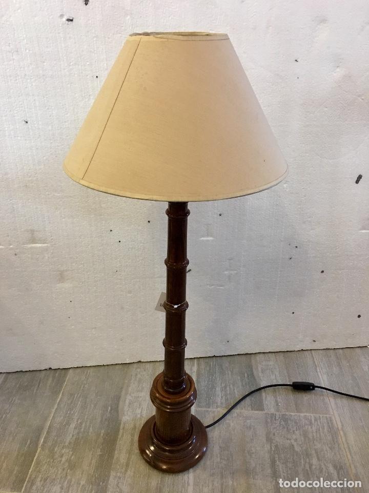 Antig&uuml;edades: PAREJA DE APLIQUES EN MADERA - Foto 3