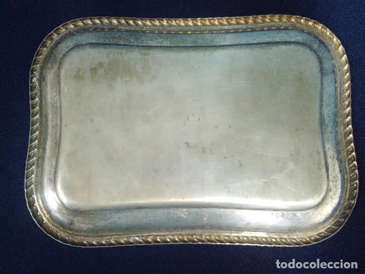 Antig&uuml;edades: BANDEJA ALPACA - Foto 3