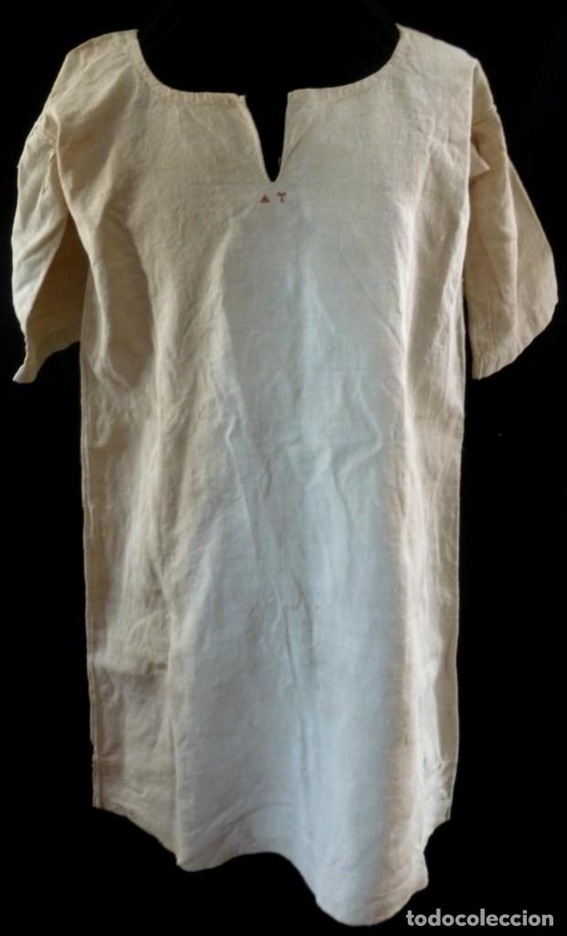 antigua camisa/camisón de lino caballero s - Comprar Ropa Antigua y de Hombre en todocoleccion - 134417926