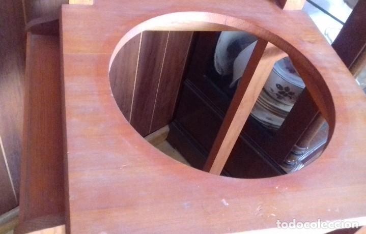 Antig&uuml;edades: BONITO LAVABO DE MADERA. - Foto 6