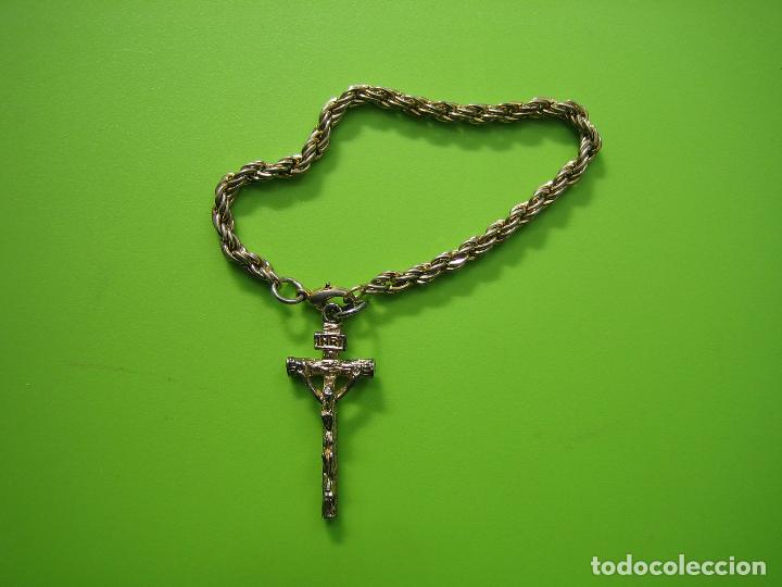 Antig&uuml;edades: Cadena con crus - Foto 1