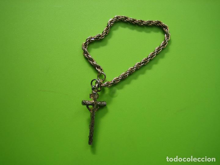 Antig&uuml;edades: Cadena con crus - Foto 2