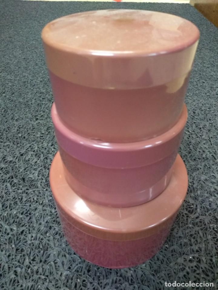Antig&uuml;edades: Juego de tres cajas encajables - Foto 2