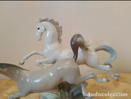Antig&uuml;edades: Caballos de Porcelana Lladr&oacute; - Foto 3