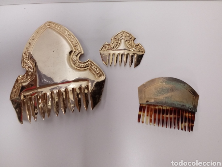 Antig&uuml;edades: JUEGO DE PEINETAS - Foto 1