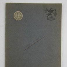 Antigüedades: CATÁLOGO FRANCÉS DE LÁMPARAS PRINCIPIO SIGLO XX, 1913, J & M MONTALANT, PARIS. 16X22CM