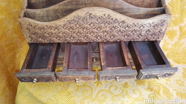 Antig&uuml;edades: MUEBLE DE ESCRITORIO CON CAJONES - Foto 5