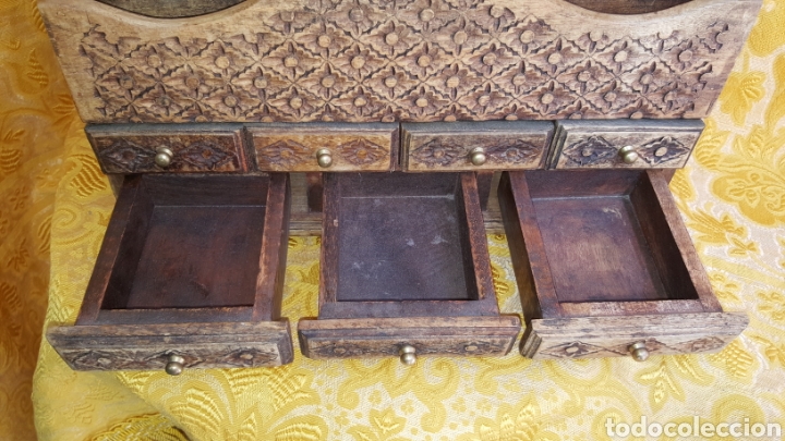 Antig&uuml;edades: MUEBLE DE ESCRITORIO CON CAJONES - Foto 6