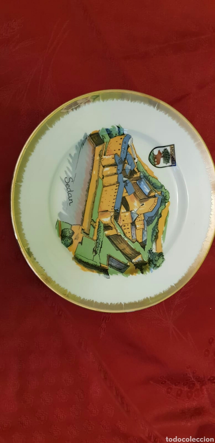 Antig&uuml;edades: Plato ceramica de Limoges - Foto 1