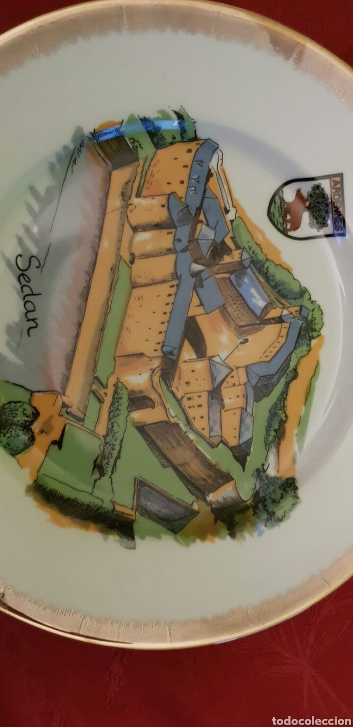 Antig&uuml;edades: Plato ceramica de Limoges - Foto 2